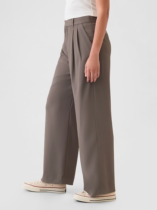 Image number 3 showing, 365 High Rise Pleated Trousers