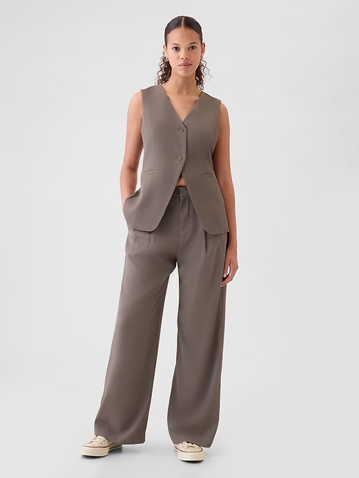 Image number 1 showing, 365 High Rise Pleated Trousers