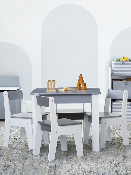 Image number 1 showing, Toddler Table and Chairs Set