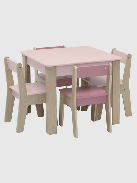 Image number 6 showing, Toddler Table and Chairs Set