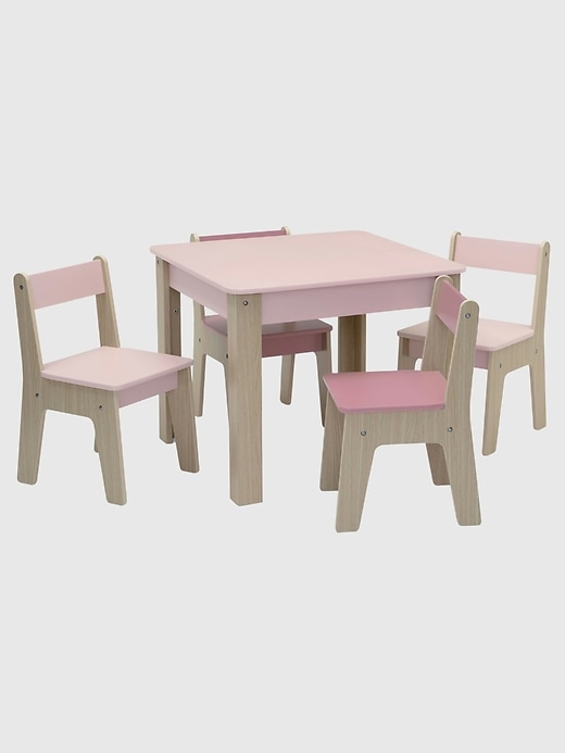 Image number 2 showing, Toddler Table and Chairs Set