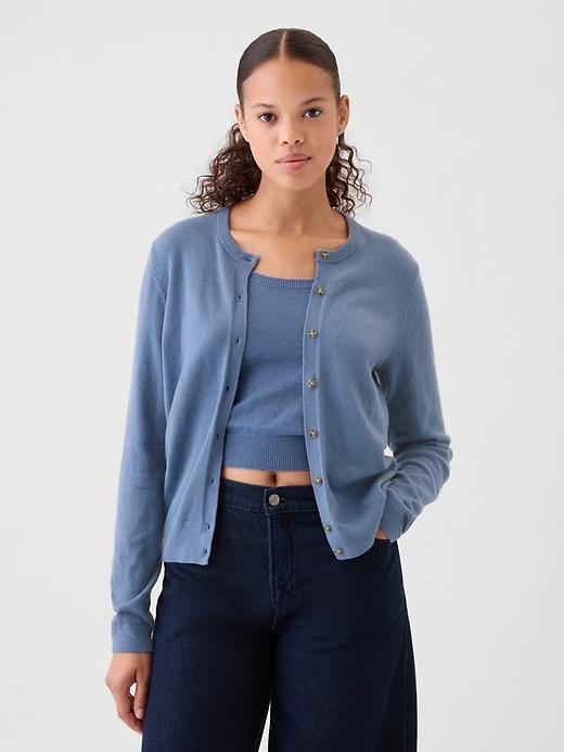 Image number 1 showing, CashSoft Cardigan