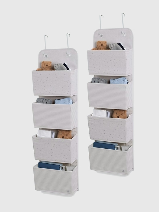 Image number 4 showing, babyGap 2 Pack Over the Door Storage Organizer