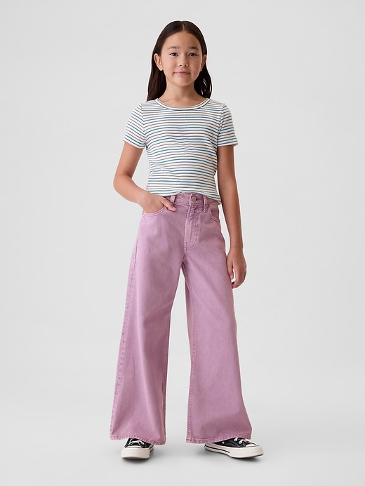 Image number 1 showing, Kids Mid Rise Baggy Jeans