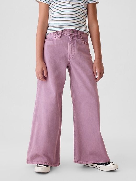 Image number 2 showing, Kids Mid Rise Baggy Jeans