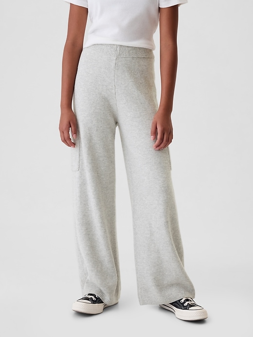 Image number 3 showing, Kids CashSoft Cargo Sweater Pants