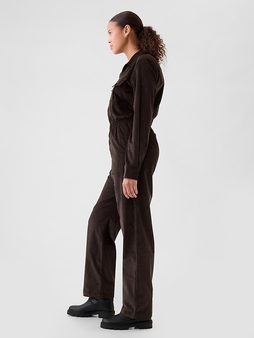 Image number 3 showing, Corduroy Utility Jumpsuit