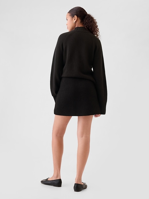 Image number 2 showing, Herringbone Mini Skirt