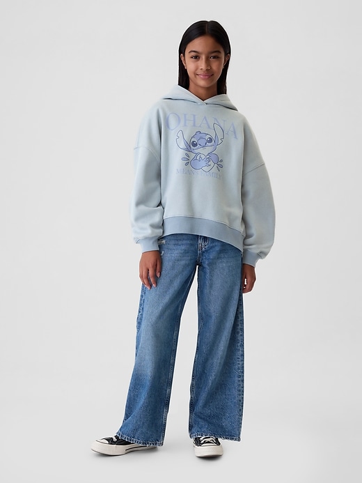 Image number 3 showing, Gap × Disney Kids Stitch Graphic Hoodie