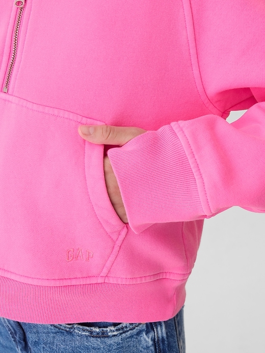 Image number 4 showing, Kids Half-Zip Hoodie