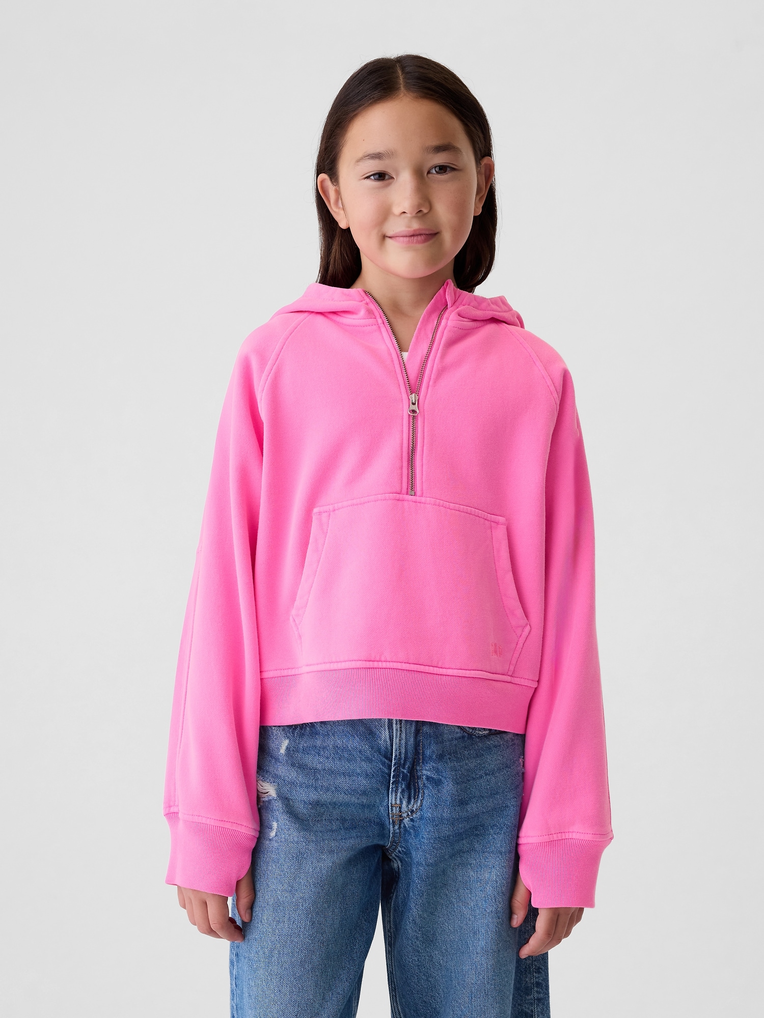 Kids Half-Zip Hoodie