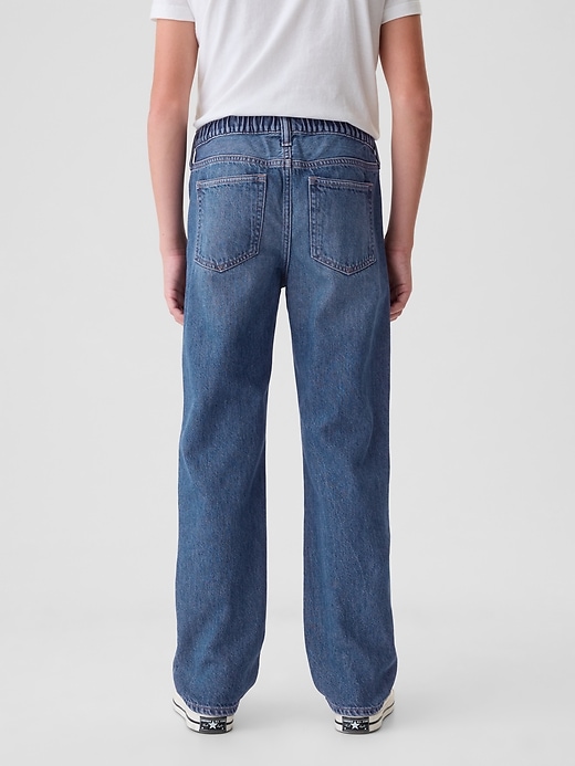 Image number 3 showing, Kids Original Straight Pull-On Jeans