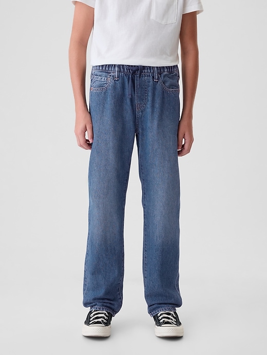 Image number 2 showing, Kids Original Straight Pull-On Jeans