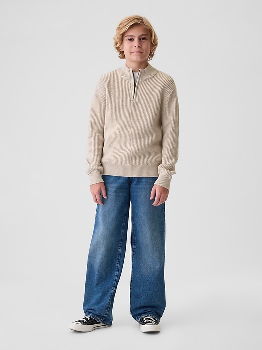 Image number 7 showing, Kids Shaker-Stitch Pullover Sweater