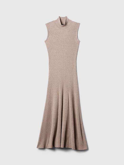 Image number 7 showing, CashSoft Rib Mockneck Maxi Sweater Dress