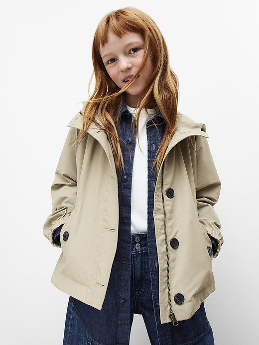 Image number 6 showing, Kids Anorak Trench Coat