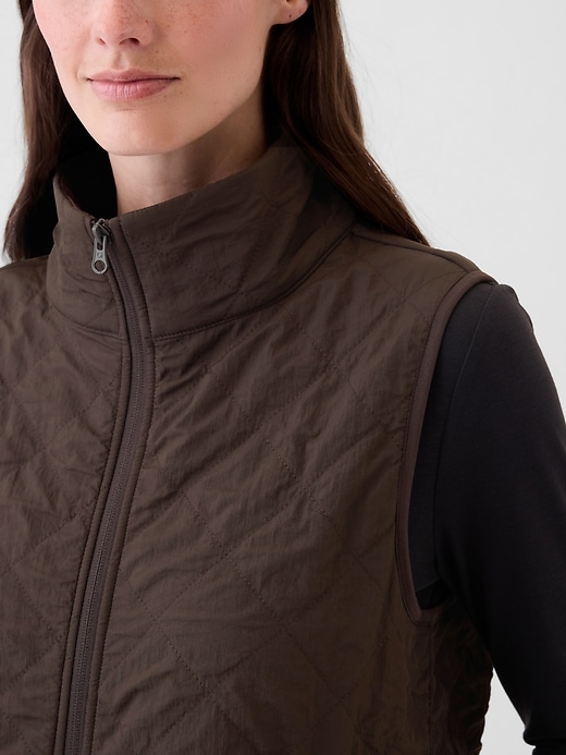 Image number 3 showing, GapFit Quilted Vest