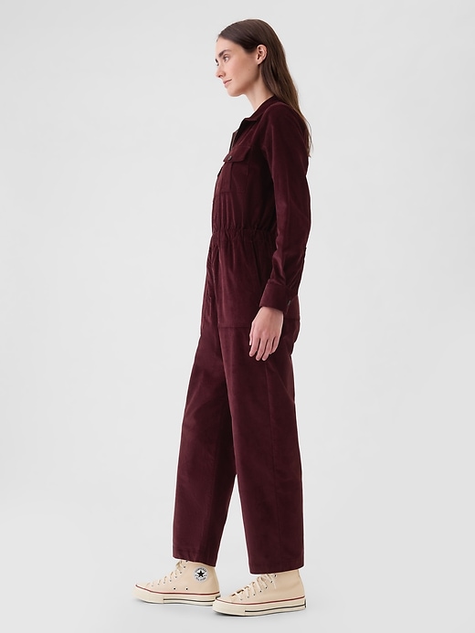 Image number 3 showing, Corduroy Utility Jumpsuit