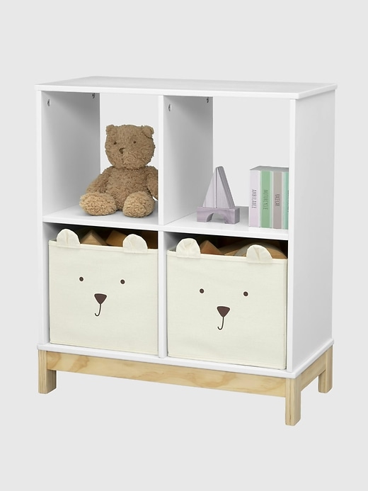 Image number 3 showing, babyGap Brannan Bear Bookcase with Bins