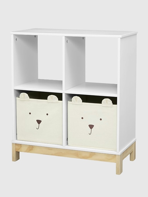 Image number 5 showing, babyGap Brannan Bear Bookcase with Bins