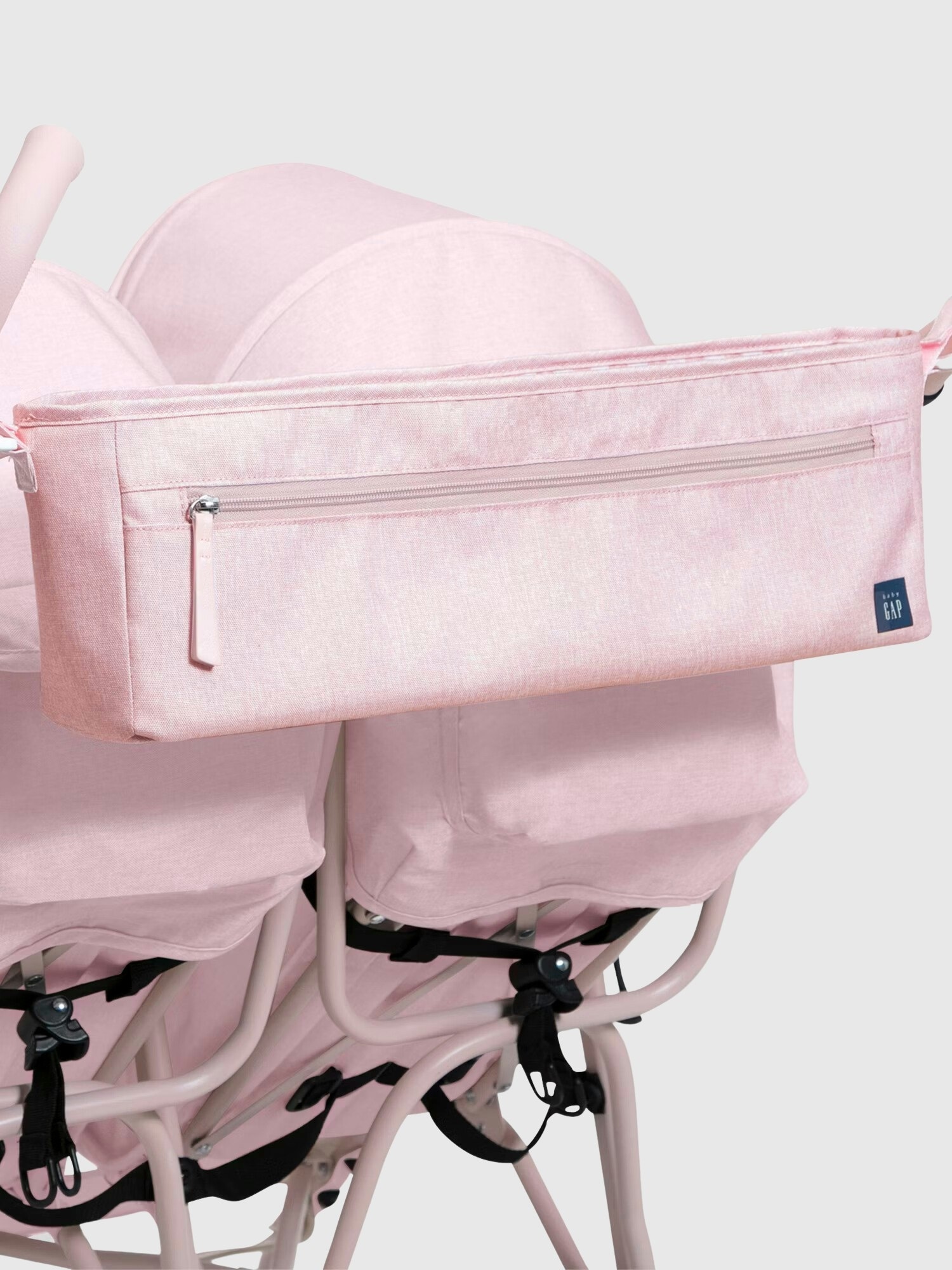 babyGap Classic Parent Organizer for Double Stroller - Pink