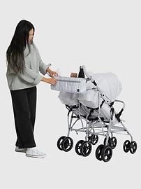 View large product image 10 of 33. babyGap Classic Parent Organizer for Double Stroller