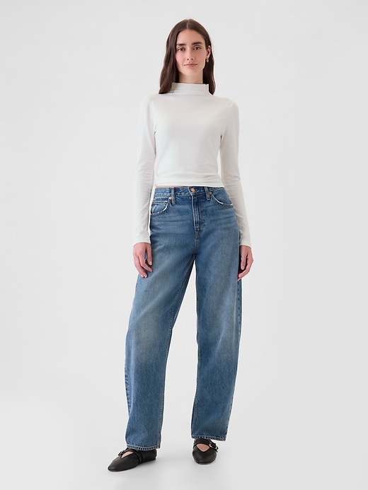 Image number 3 showing, Featherweight Turtleneck Top