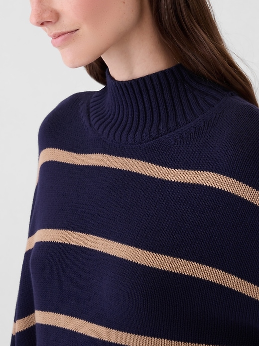 Image number 3 showing, 24/7 Split-Hem Mockneck Sweater