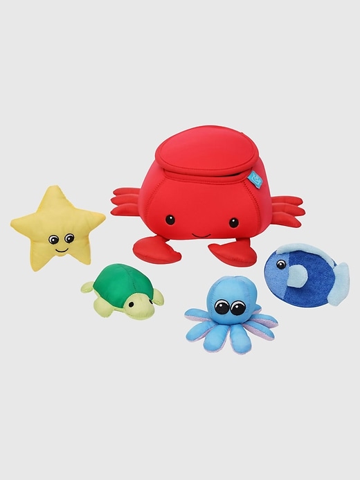 Image number 1 showing, Crab Floating Fill n Spill Bath Toy