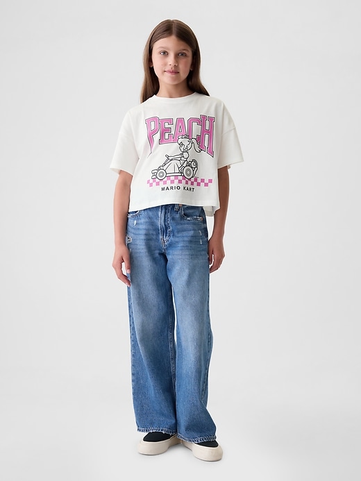 Image number 3 showing, Kids Boxy Graphic T-Shirt