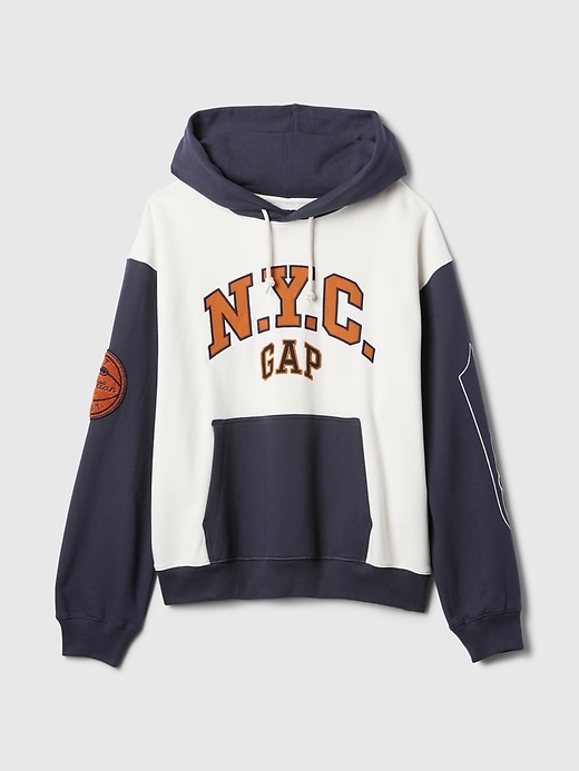 Image number 5 showing, NYC Logo Colorblock Hoodie