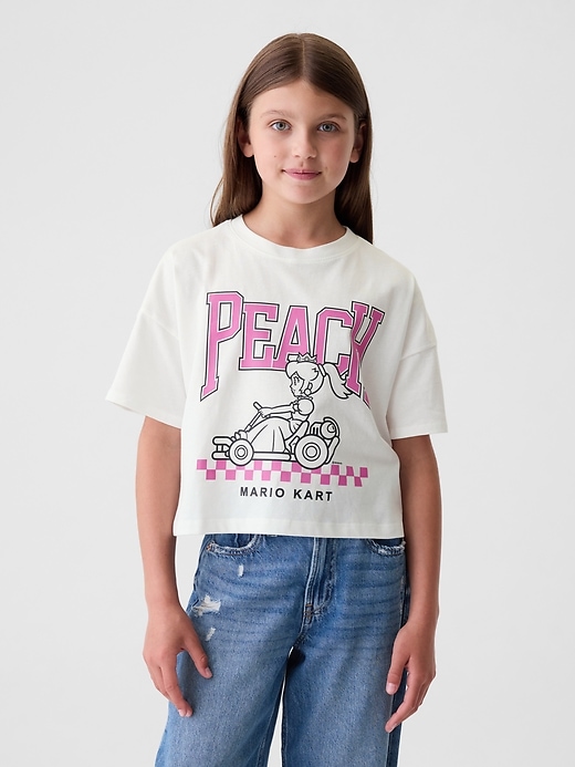 Image number 1 showing, Kids Boxy Graphic T-Shirt