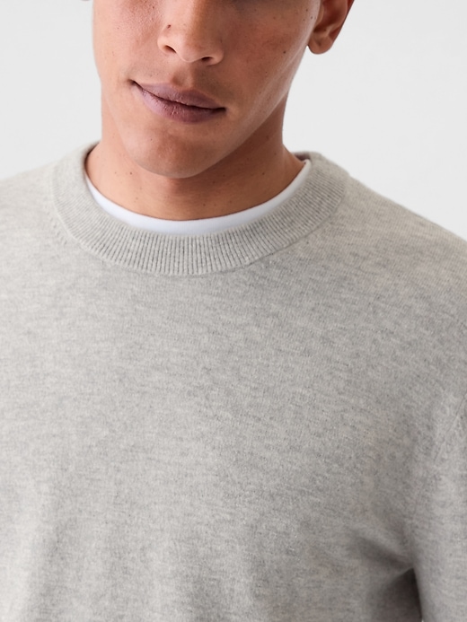 Image number 4 showing, CashSoft Crewneck Sweater