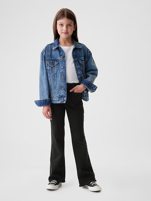 Image number 1 showing, Kids High Rise &#39;70s Flare Jeans