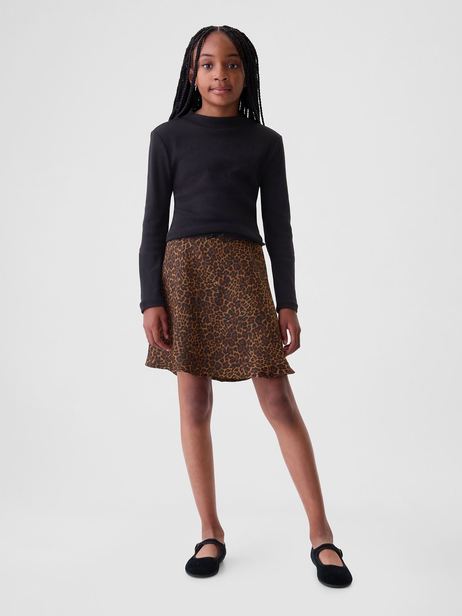 Kids Satin Skirt