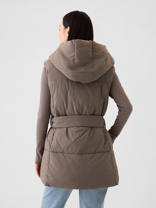 Image number 2 showing, Duvet Wrap Puffer Vest