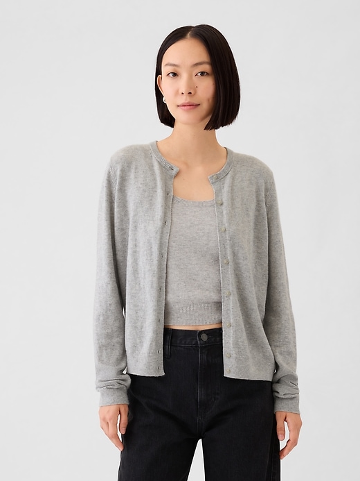 Image number 1 showing, CashSoft Cardigan