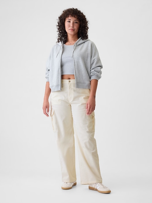 Image number 5 showing, Mid Rise Corduroy '90s Loose Cargo Pants