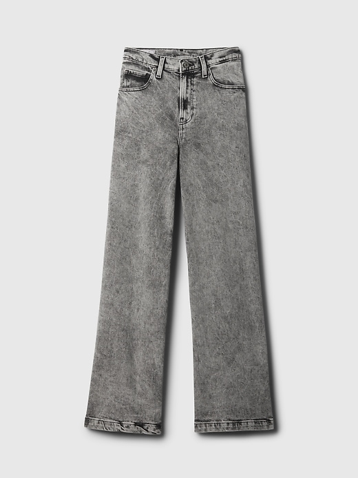 Image number 7 showing, High Rise Stride Wide-Leg Jeans