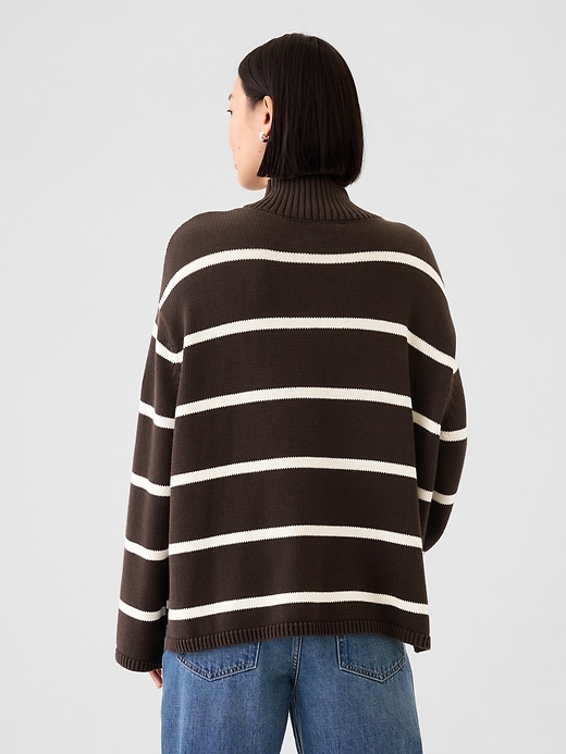 Image number 2 showing, 24/7 Split-Hem Mockneck Sweater