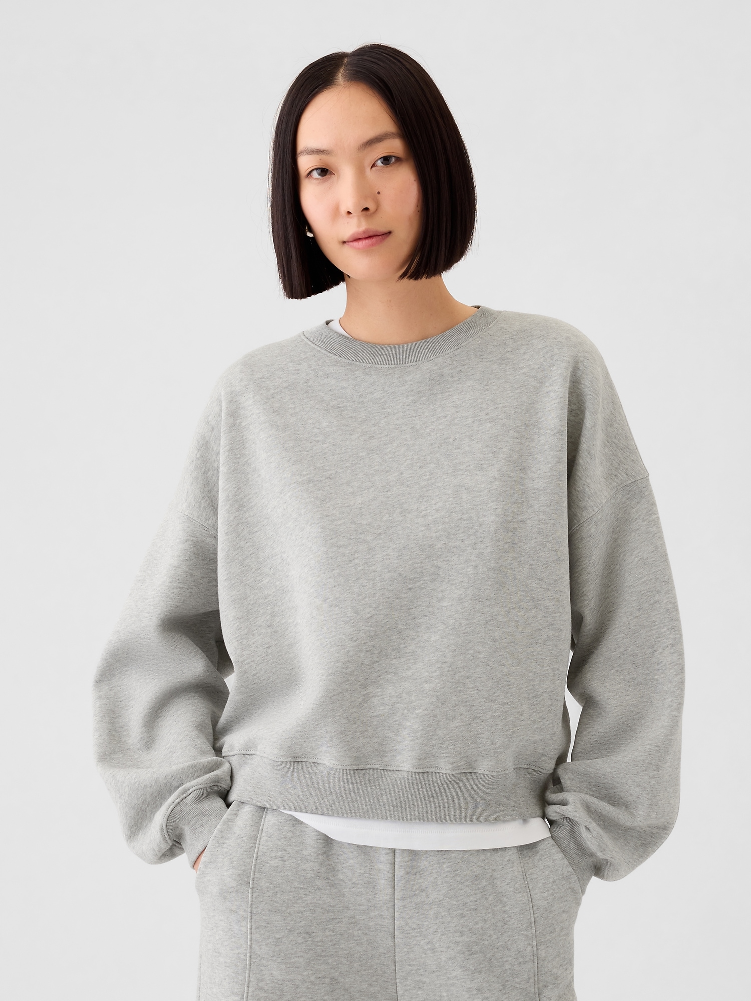 VintageSoft Wedge Crewneck Sweatshirt