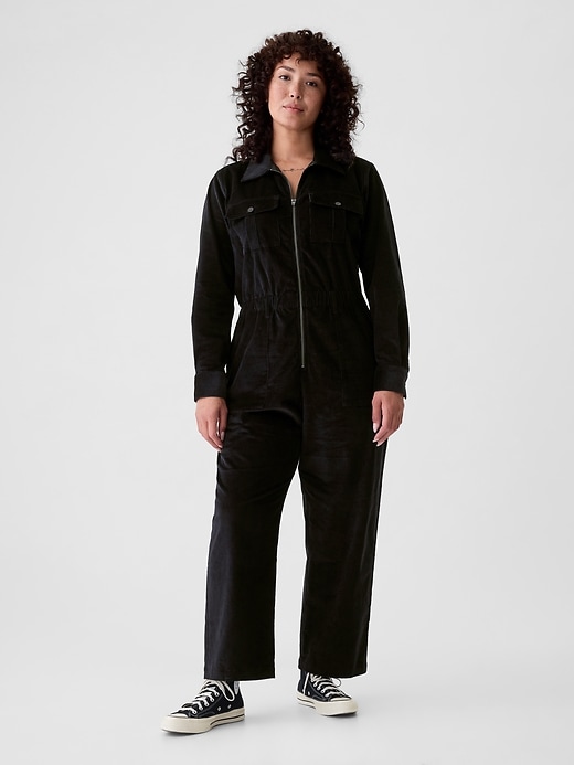 Image number 5 showing, Corduroy Utility Jumpsuit