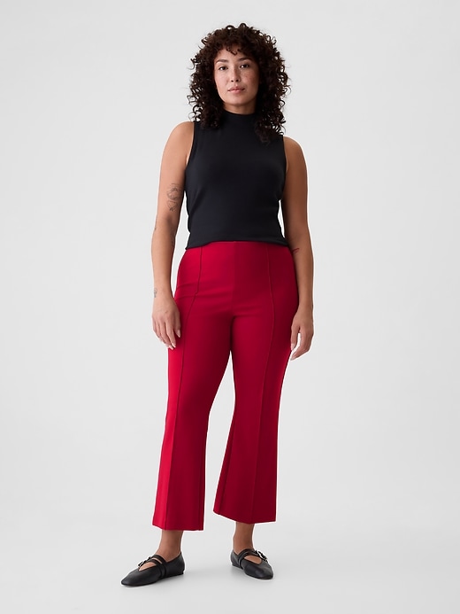 Image number 5 showing, High Rise Ponte Crop Kick Pants