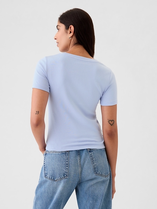 Image number 2 showing, Modern Cropped T-Shirt