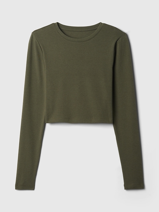 Image number 5 showing, Modern Rib Cropped T-Shirt