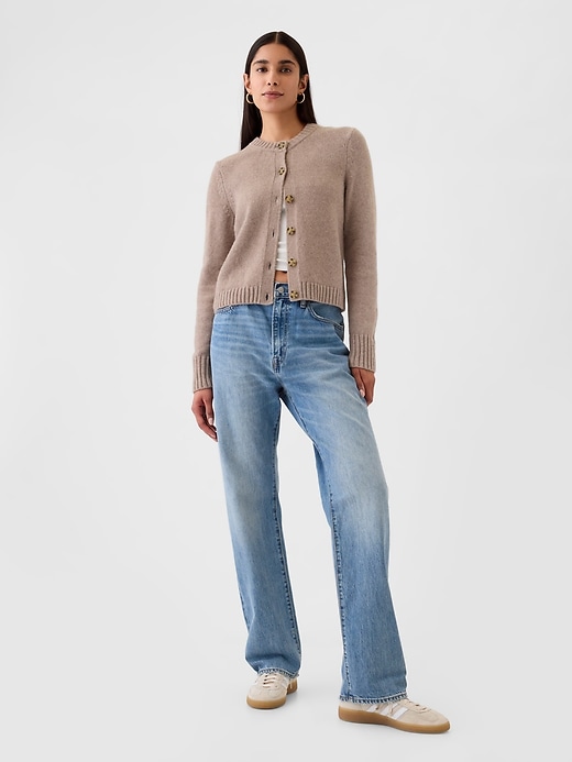 Image number 3 showing, CashSoft Cropped Cardigan