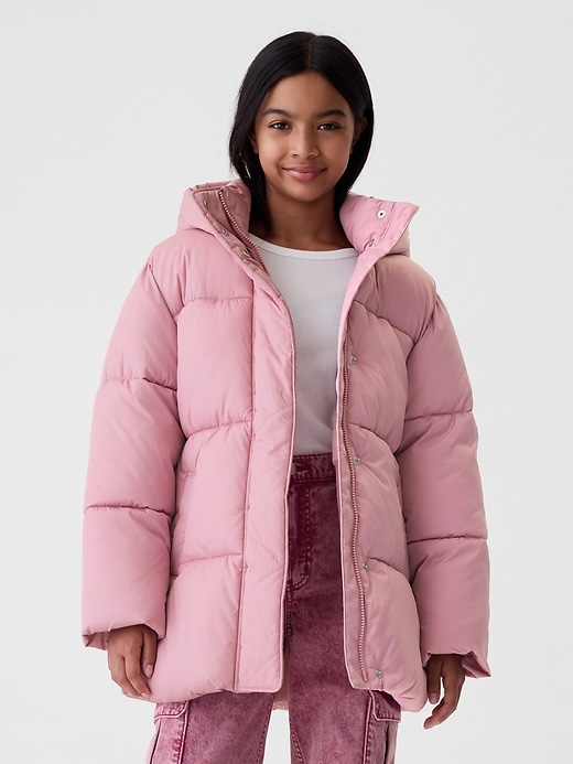 Image number 1 showing, Kids Recycled Heavyweight PrimaLoft® Puffer Jacket