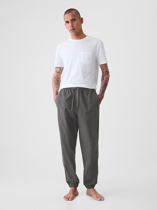 Image number 1 showing, Flannel PJ Joggers