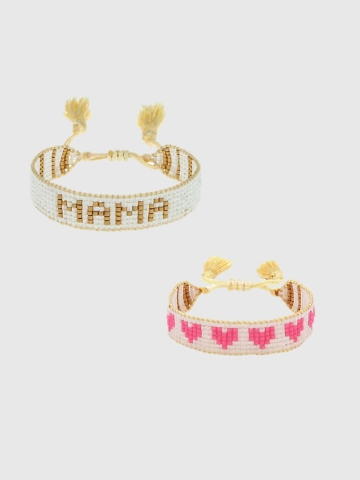 Image number 2 showing, HART Mini and Me Pink Hearts Bracelet Set
