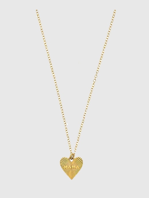 Image number 1 showing, HART Dainty Heart MAMA Necklace